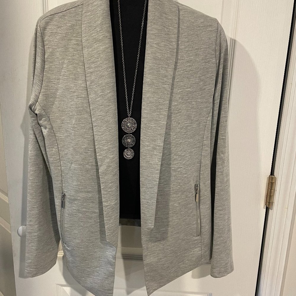Lemon Tart Nisha Blazer Heather Grey